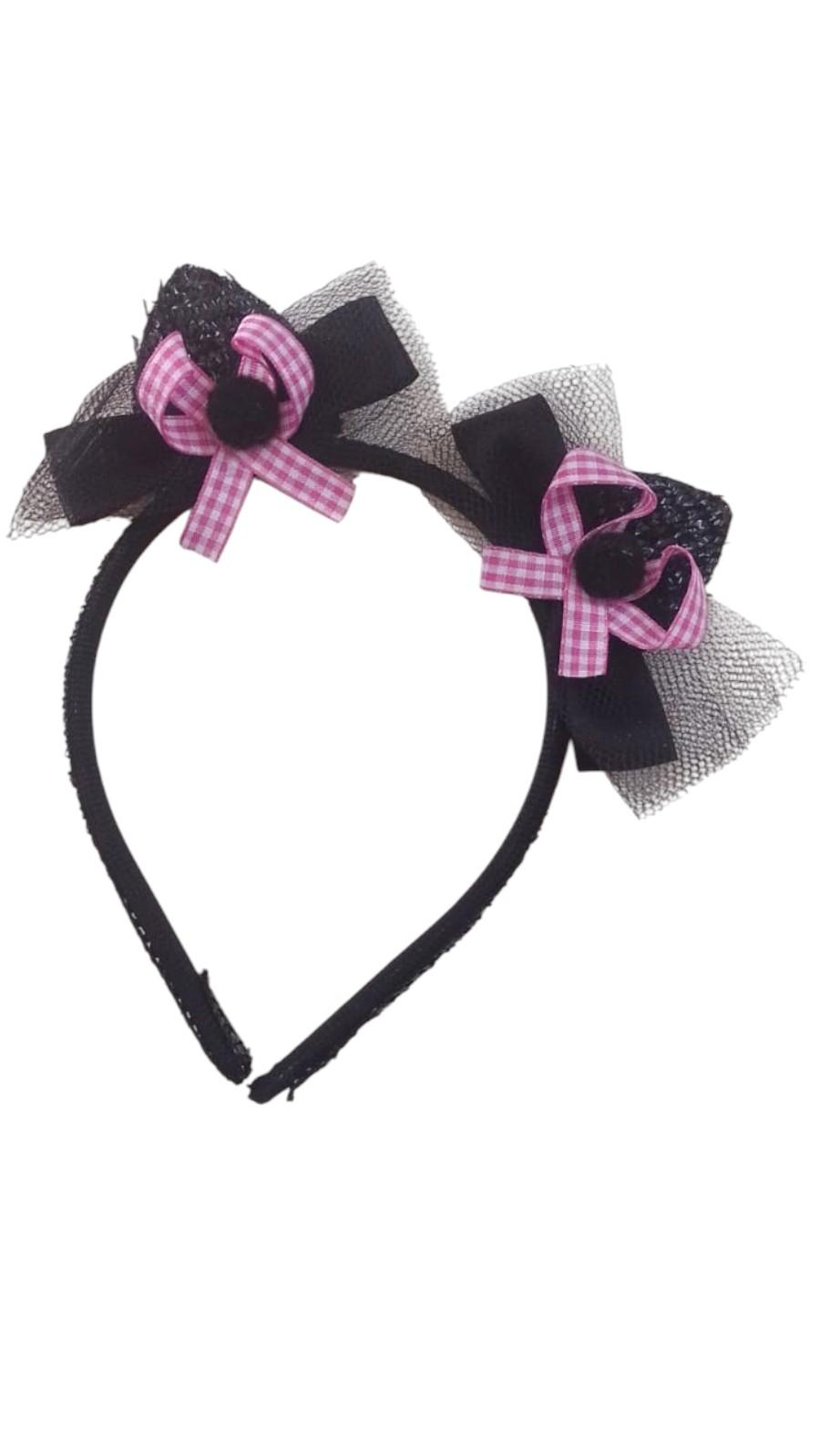 TIARA GATINHA C/LACO